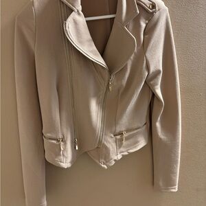 Stylish Beige Women's Jacket